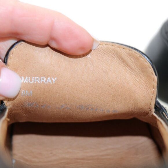 Donald Pliner Mens Murray Penny Loafer Size 8 Black Leather Sneaker Sole Slip On - Picture 10 of 11